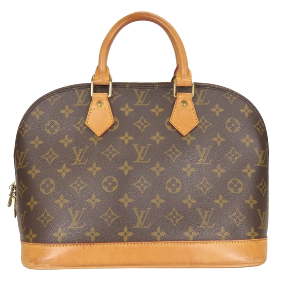 LOUIS VUITTON Authentic Brown Monogram Alma Bag - Picture 2 of 16